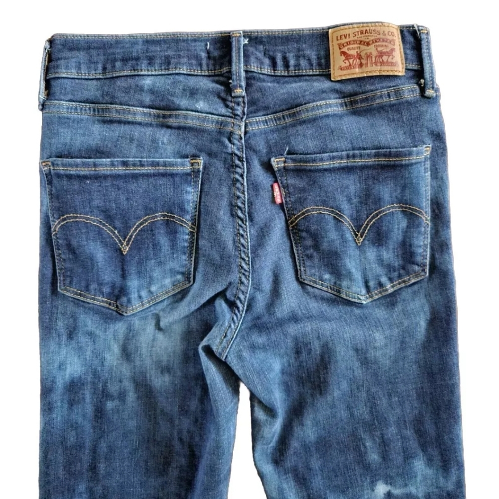 Levi's High Rise OOAK Super Skinny Jeans 26
